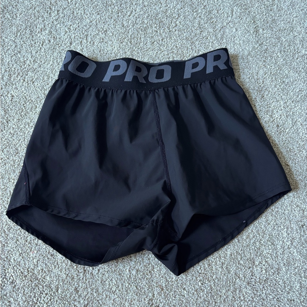 Pro athletic spandex sports shorts